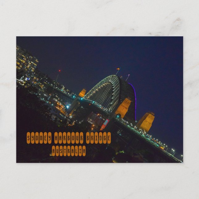 Sydney Harbour Bridge Postcard (Front)