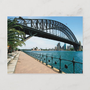 sydney harbour bridge postcard