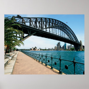 sydney harbour bridge poster