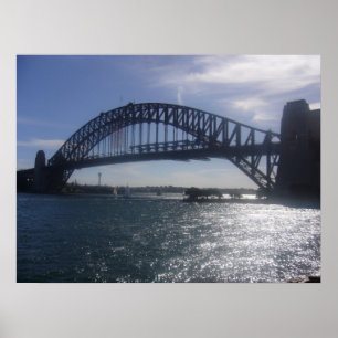 sydney harbour bridge poster