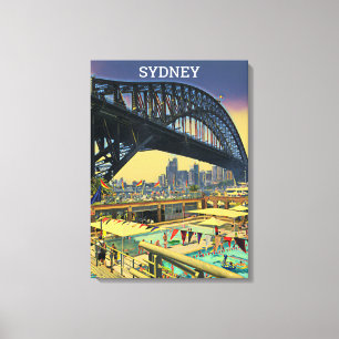 Sydney Harbour Bridge Travel print