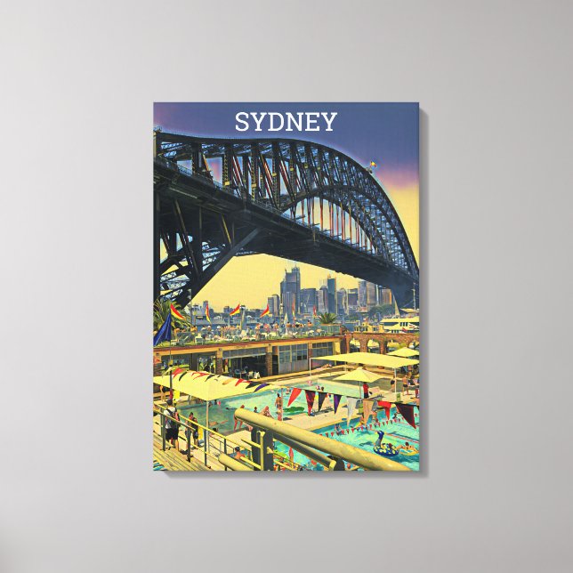 Sydney Harbour Bridge Travel print (Front)