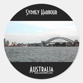Sydney Harbour Classic Round Sticker