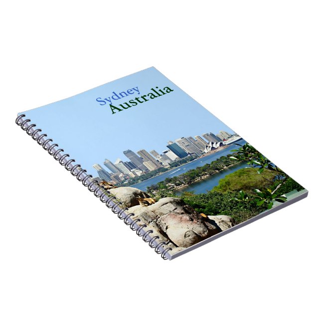 Sydney Harbour from the Zoo Notebook (Right Side)
