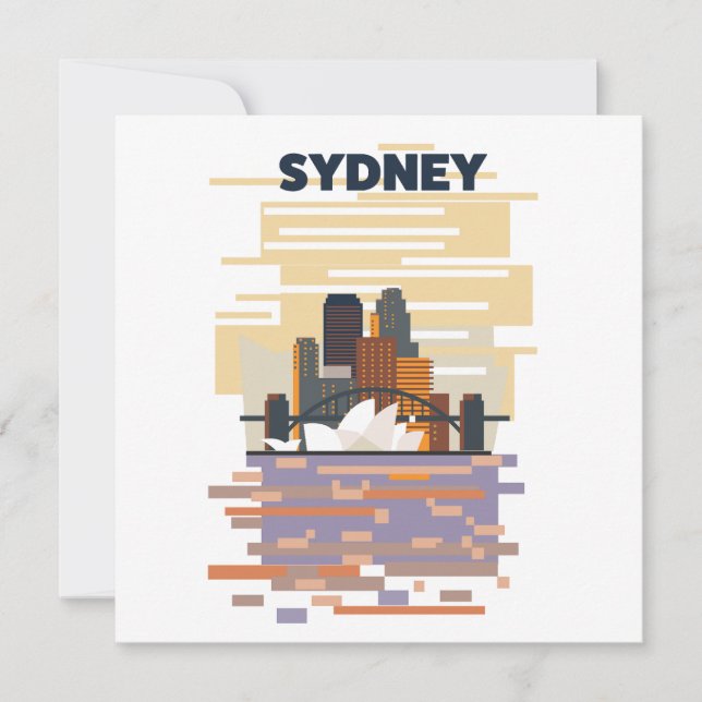 Sydney Harbour Invitation (Front)