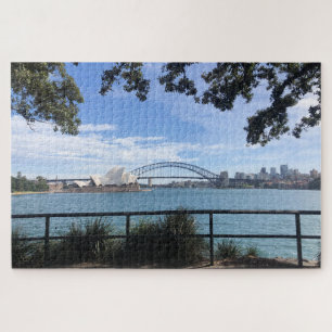 sydney harbour lookout jigsaw puzzle