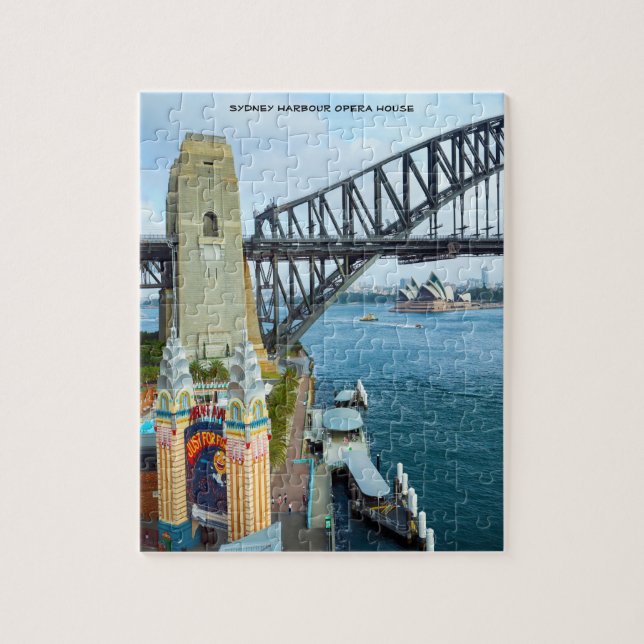 Sydney Harbour Opera House Australia Jigsaw Puzzle (Vertical)