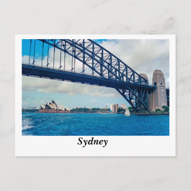 Sydney Harbour Postcard (Front)