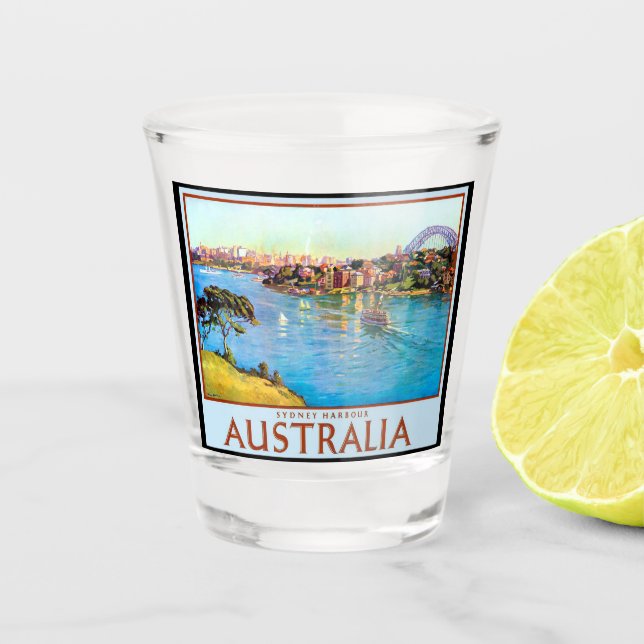 Sydney Harbour Shot Glass (Front)