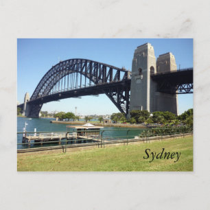 sydney harbour sunshine postcard