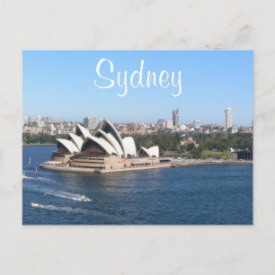 Sydney Harbour, Sydney Opera House, Australia Postcard