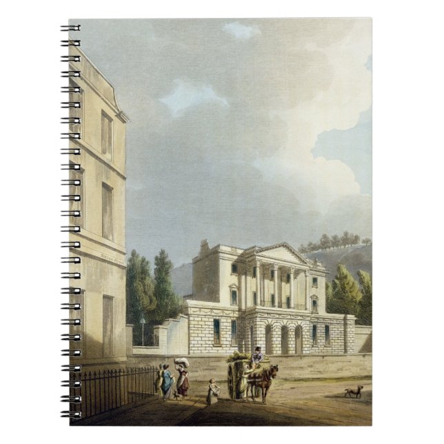 Sydney Hotel, from 'Bath Illustrated by a Series o Notebook (Front)
