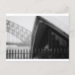 Sydney icons postcard