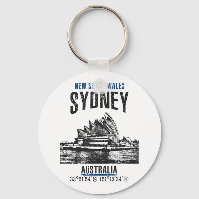 Sydney Key Ring (Front)
