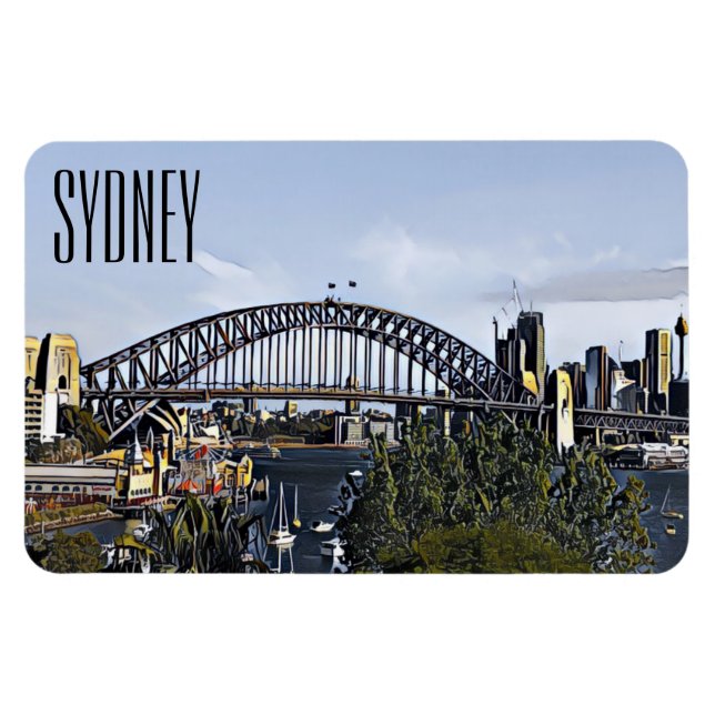 sydney love magnet (Horizontal)