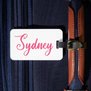sydney luggage tag