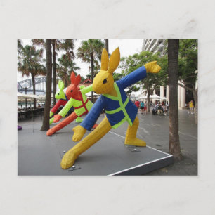 Sydney Lunar Festival: Rabbit Inflatables Postcard