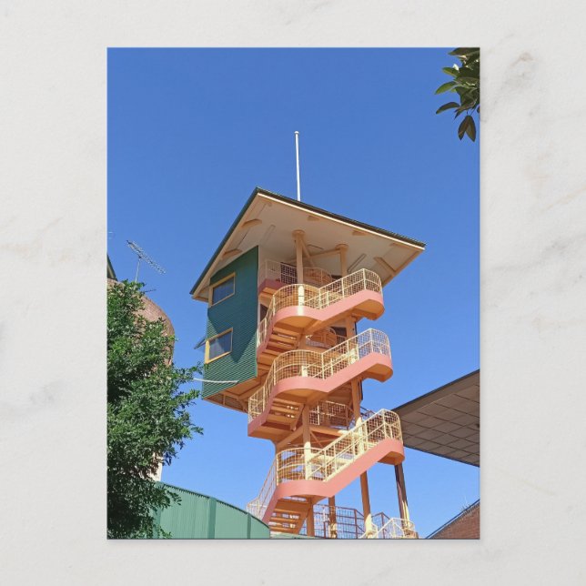 Sydney Mid Century Modern Tower Postcard (Front)