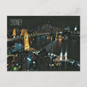 sydney nights postcard