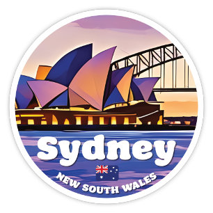 Sydney, NSW Australia Sticker