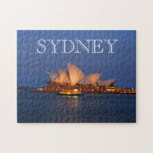 sydney opera dusk jigsaw puzzle