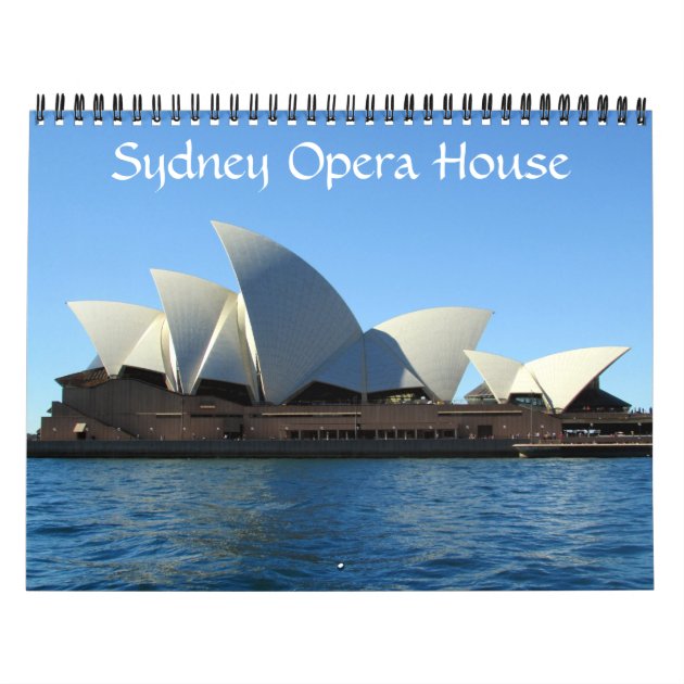 sydney opera house calender