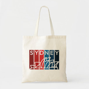 Sydney Opera House Abstract for Travel Lovers Tote Bag