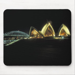 Sydney Opera House at night, New South Wales, 2 Mouse Mat
