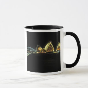 Sydney Opera House at night, New South Wales, 2 Mug
