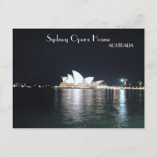 Sydney Opera House at night Postcard