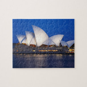 Sydney Opera House at Night, Sydney, New South Jigsaw Puzzle