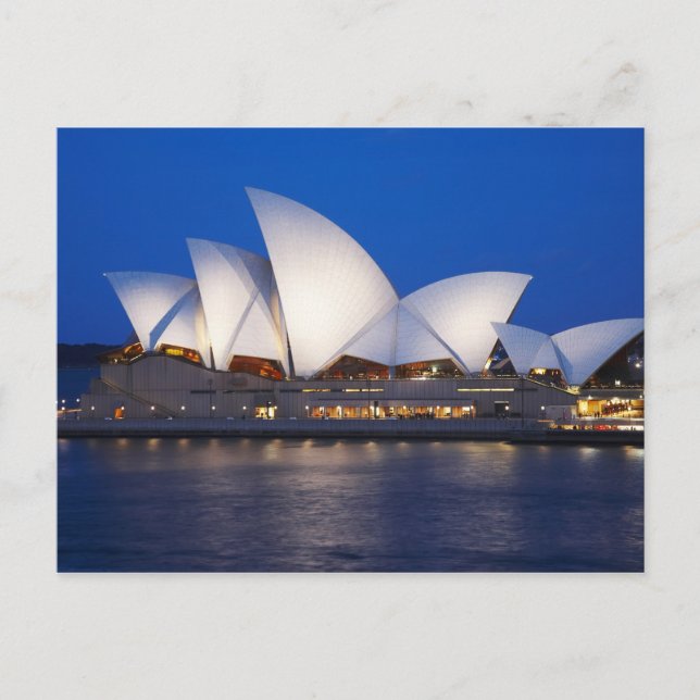 Sydney Opera House at Night, Sydney, New South Postcard (Front)