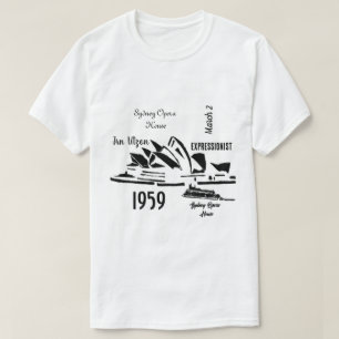 sydney opera house Australia elegant Souvenirs men T-Shirt