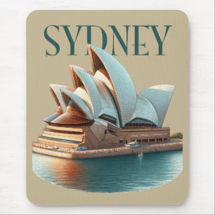 Sydney Opera House Australia Mouse Mat