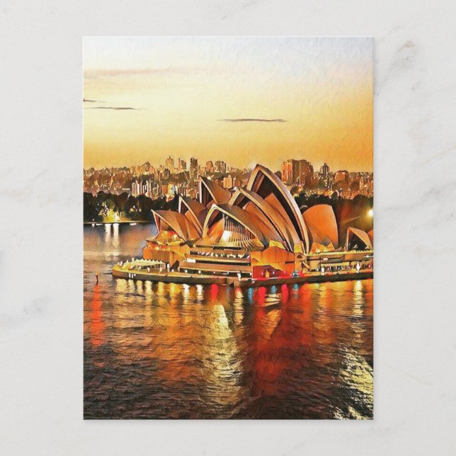 Sydney Opera House, Australia Postcard (Front)