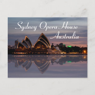 Sydney Opera House Australia Postcard