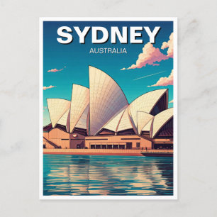 Sydney Opera House Australia Postcard