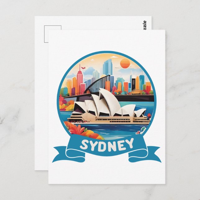Sydney Opera House Australia Postcard (Front/Back)