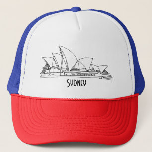 Sydney Opera House Australia souvenir Trucker Hat