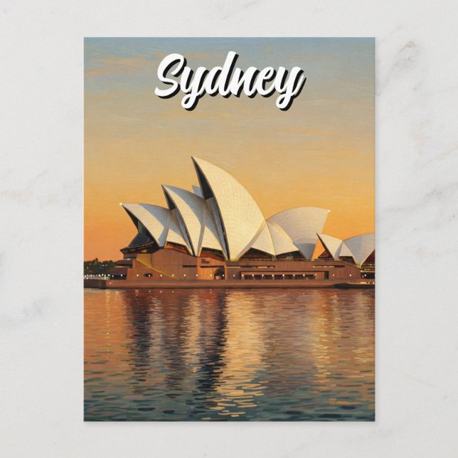 Sydney Opera House Australia Travel Postcard (Front)