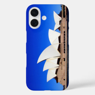 sydney opera house blue iPhone 16 case
