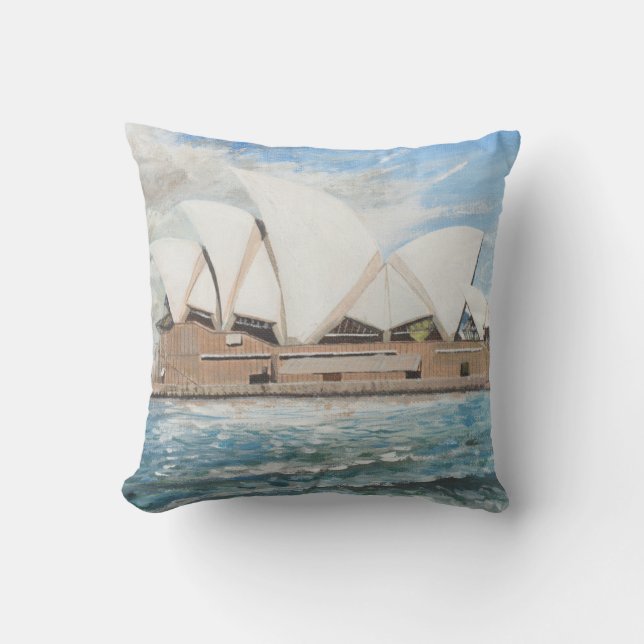 Sydney Opera House Cushion (Front)