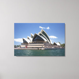 Sydney Opera House exterior, Sydney, New South Canvas Print