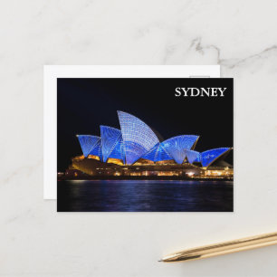 Sydney opera house, Harbo Australia Postcard