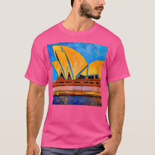 Sydney Opera House I Love Australia Cultural Icon T-Shirt