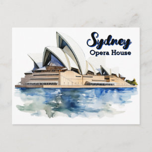  Sydney Opera House: Iconic Elegance by the Harbou Postcard