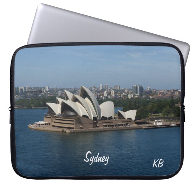 Sydney' Opera House Laptop Sleeve (Front)