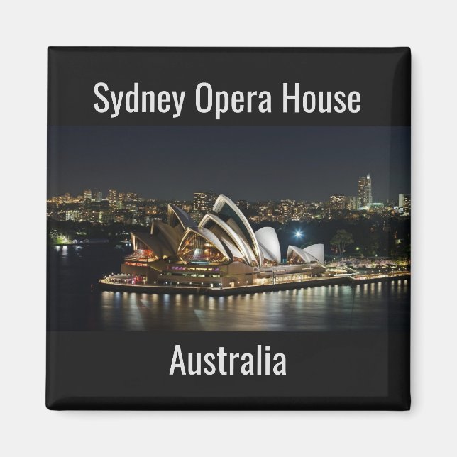 Sydney Opera House magnet (Front)