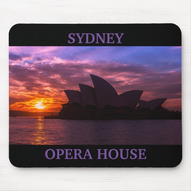 SYDNEY - OPERA HOUSE MOUSE MAT (Front)