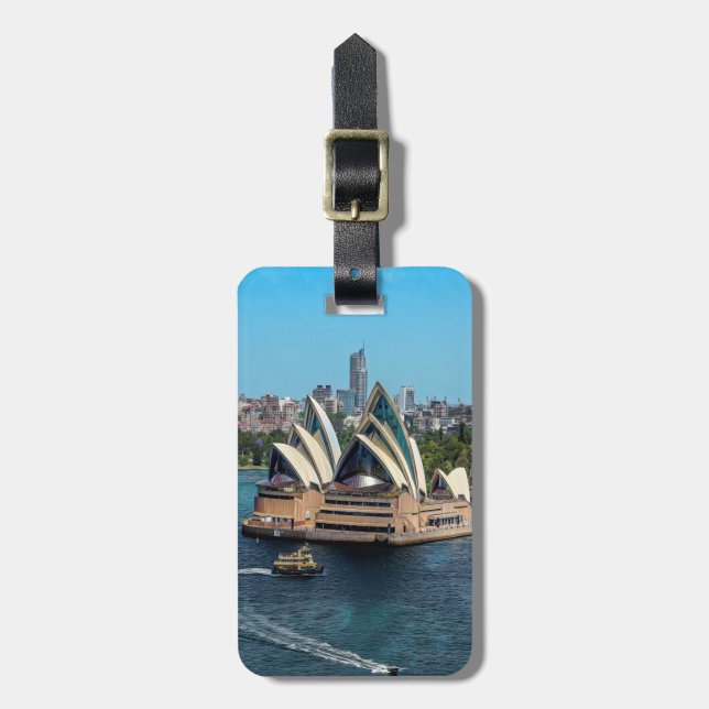 Sydney - OPERA HOUSE - panorama Luggage Tag (Front Vertical)
